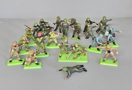Britains deetail ww2 soldiers - ww2,