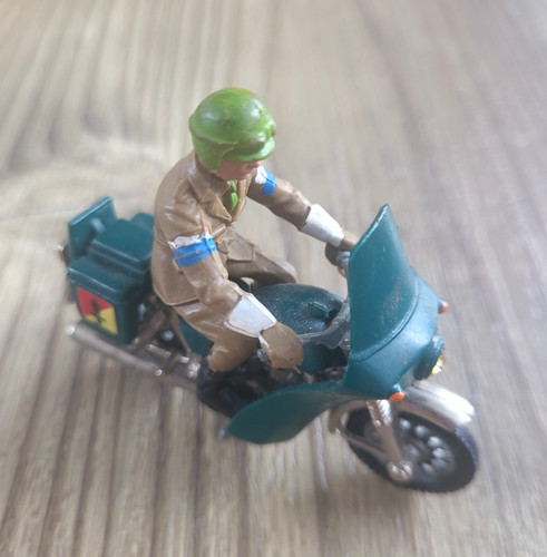 Britains deetail motorcycle - britains,