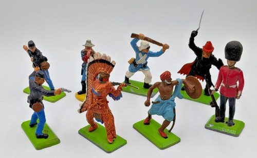 Britains deetail soldiers - x,