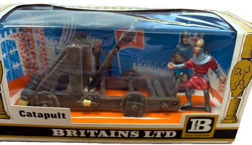Vintage britains 4675 catapult - britains,