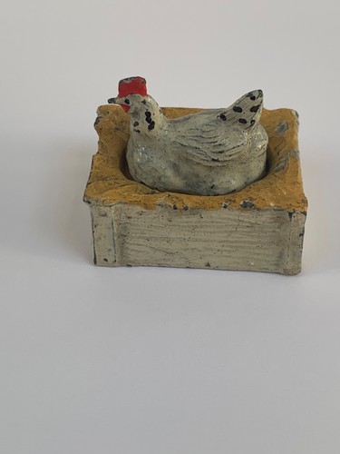 Hollow cast lead farm figure
